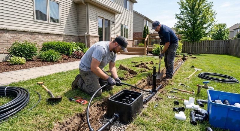 Garden Irrigation Installation in Aiken, SC