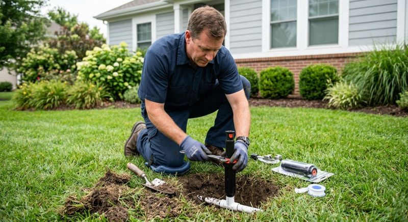 Lawn Sprinkler Replacement in Ventura County, CA