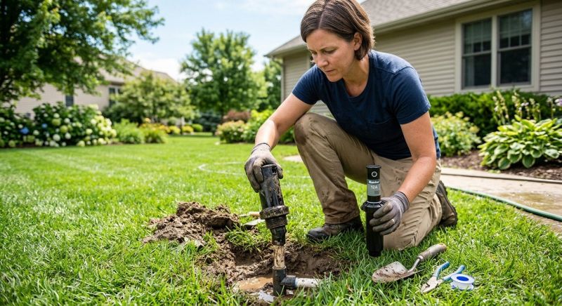 Lawn Sprinkler Replacement in Aiken, SC