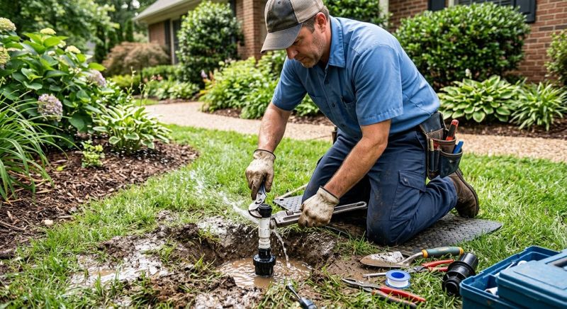 Leaking Sprinkler Repair in Ventura County, CA