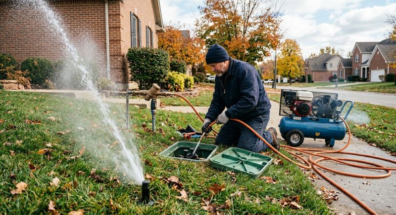 Sprinkler Winterization in Reno, NV