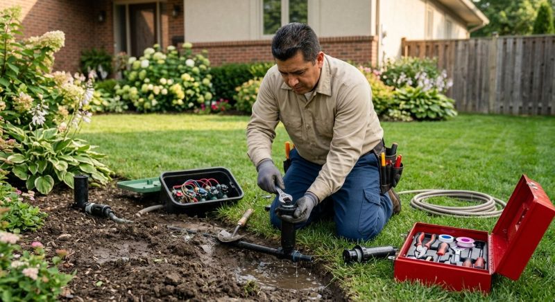 Water Sprinkler Repair in Ventura County, CA