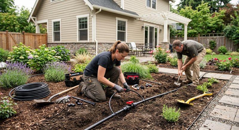 Garden Irrigation Installation in Ventura County, CA