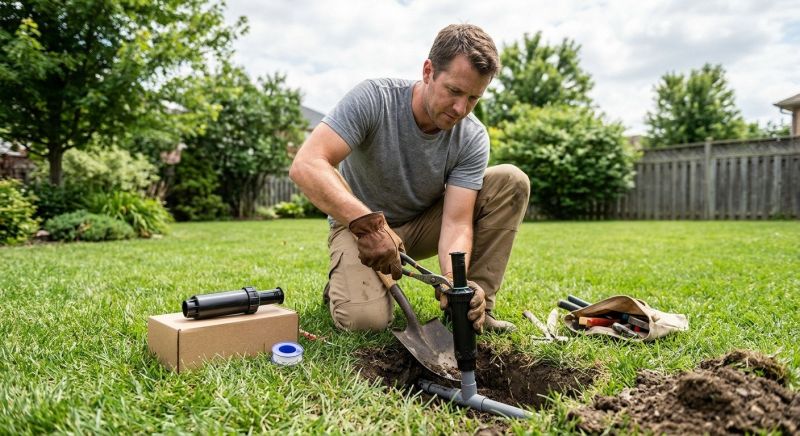 Garden Sprinkler Replacement in Honolulu, HI