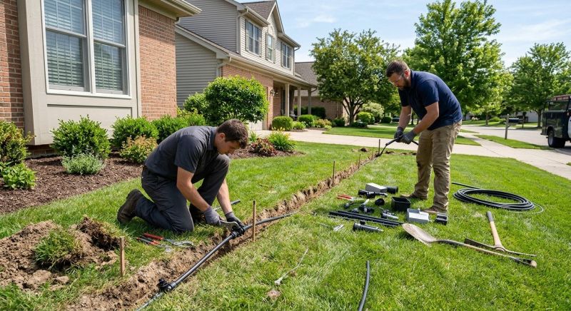 Grass Sprinkler Installation in Ventura County, CA