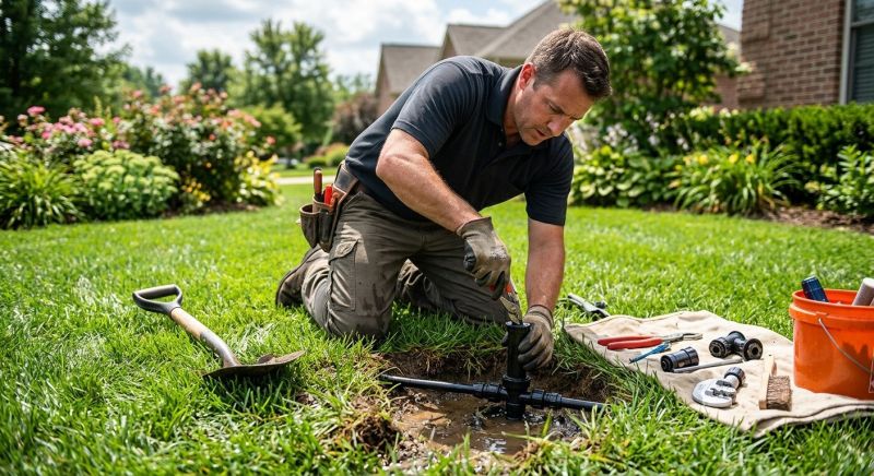 Grass Sprinkler Repair in Ventura County, CA