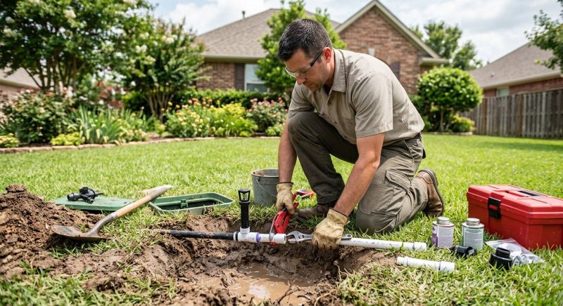 Grass Sprinkler Repair in Aiken, SC