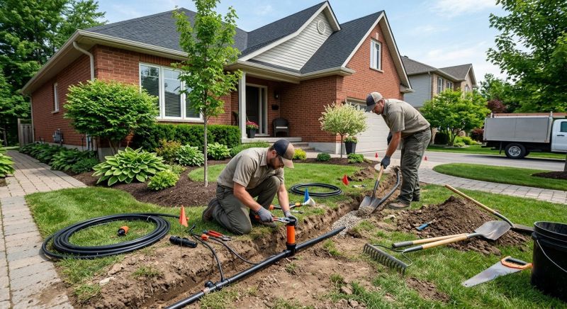 Outdoor Sprinkler Installation in Ventura County, CA