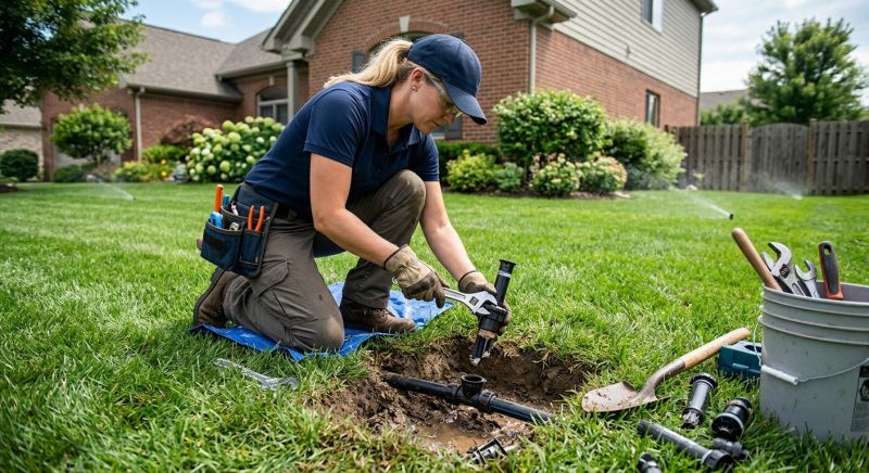Pop Up Sprinklers Repair in Ventura County, CA