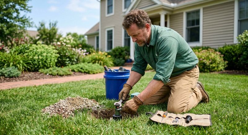 Sprinkler Head Repair in Aiken, SC
