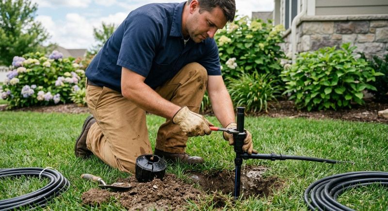 Sprinkler Line Repair in Ventura County, CA