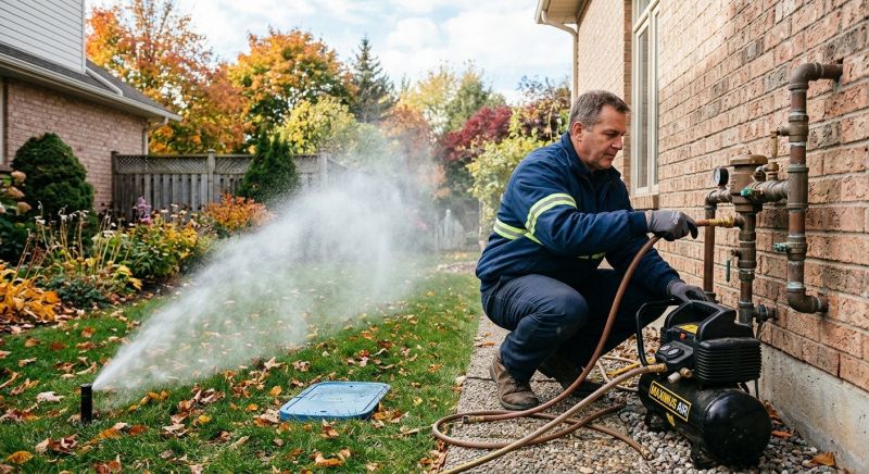 Sprinkler Winterization in Ventura County, CA