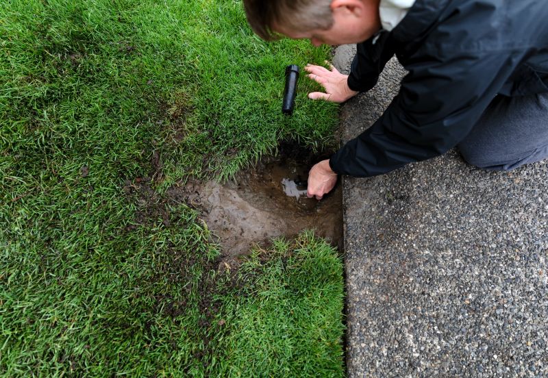 Underground Sprinkler Repair