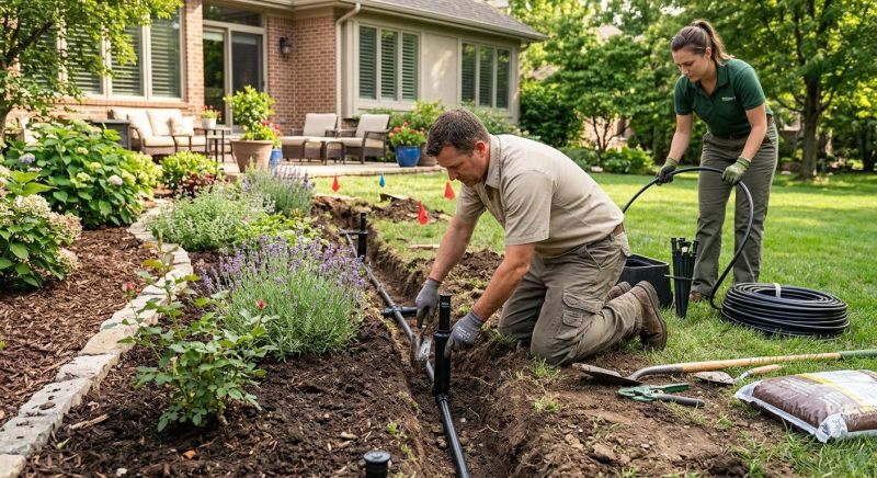 Yard Irrigation Installation in Aiken, SC